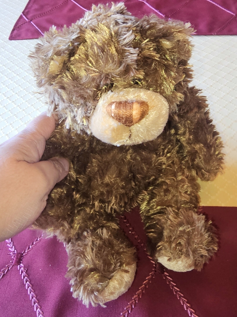 Vintage 2004 Gund Plush Teddy Bear, Model 15157, Timber